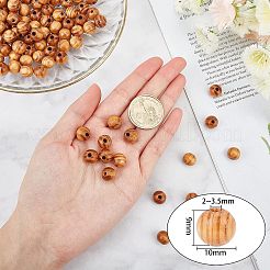 120Pcs Natural Wood Beads&nbsp;WOOD-OC0001-83-LF