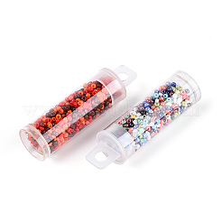 7 Bottles DIY Glass Seed Beads Sets&nbsp;DIY-N006-02C