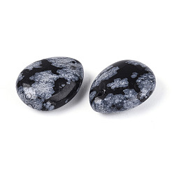 Natural Snowflake Obsidian Pendants&nbsp;G-T143-18A-01