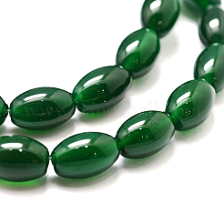 Natural Green Onyx Agate Bead Strands&nbsp;G-G877A-A05