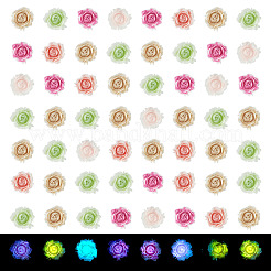100Pcs Luminous Resin Decoden Cabochons&nbsp;RESI-TA0005-30