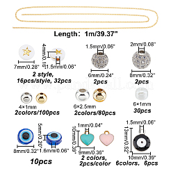 DIY Chain Bracelet Necklace Making Kits&nbsp;DIY-AR0002-69