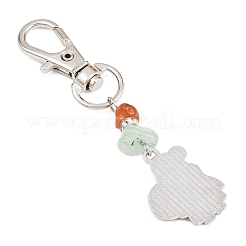 Christmas Alloy Enamel Pendant Decorations&nbsp;HJEW-JM04151