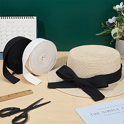 2 Rollls 2 Colors Polycotton Ribbon&nbsp;SRIB-MA0001-06C
