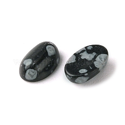 Synthetic Snowflake Obsidian Cabochons&nbsp;G-A094-01A-35