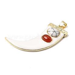 Natural & Synthetic Mixed Gemstone Pendants&nbsp;KK-H267-012G-04
