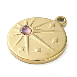 PVD Vacuum Plating 316 Stainless Steel Pendants&nbsp;STAS-C090-06G-03