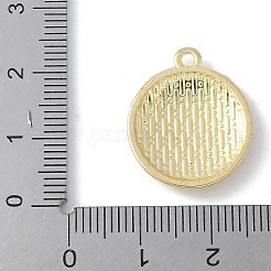 Alloy Enamel Pendants&nbsp;PALLOY-R153-02G-02