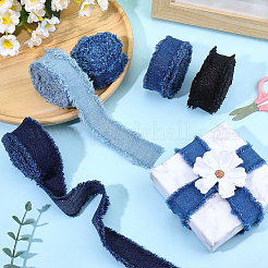 5Pcs 5 Colors Cotton Ribbons&nbsp;SRIB-CY0001-34