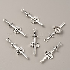 Gothic Tibetan Style Alloy Pendants&nbsp;FIND-CJC0016-22C