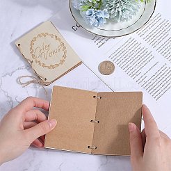 Creative Wooden Greeting Cards&nbsp;DIY-WH0349-171B
