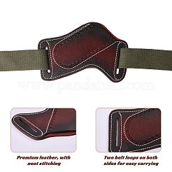 Leather Knife Sheath with Belt Loops&nbsp;AJEW-WH0410-491