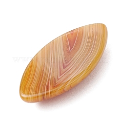3Pcs 3 Styles Dyed Natural Brazilian Agate Cabochons&nbsp;PALLOY-JF04017-01