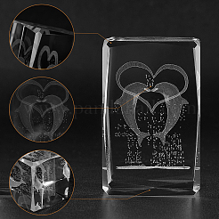 Transparent Glass Display Decorations&nbsp;DJEW-WH0010-41