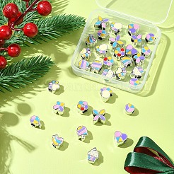 33Pcs 11 Styles CCB Plastic Large Hole Beads&nbsp;CCB-FS0001-12