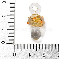 Handmade Lampwork Pendants&nbsp;LAMP-S067-02C