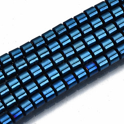 Electroplate Non-magnetic Synthetic Hematite Beads Strands&nbsp;G-T114-61