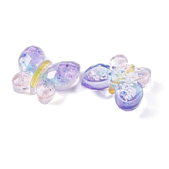 Transparent Epoxy Resin Butterfly Decoden Cabochons&nbsp;LS-CRES-M034-02A