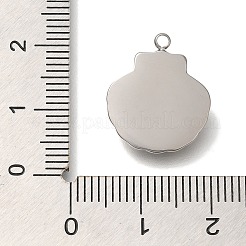 Anti-Tarnish 304 Stainless Steel Pendants&nbsp;STAS-P371-099P