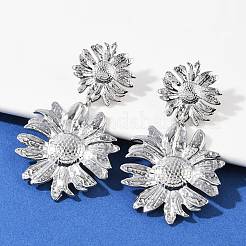 304 Stainless Steel Dangle Stud Earrings&nbsp;LS-EJEW-G423-18P