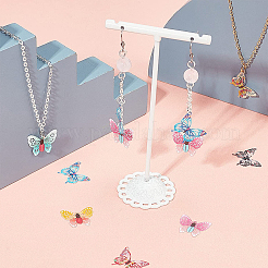 Printed Brass Pendants&nbsp;KKC-SC0001-01
