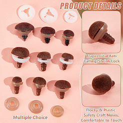 Flocky & Plastic Safety Craft Noses&nbsp;FIND-PH0020-68A