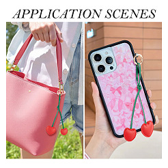 1Pc PU Leather Alloy Keychains&nbsp;KEYC-TA0001-45