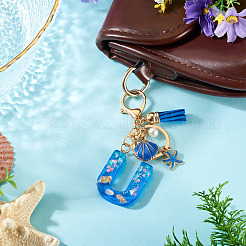Star Resin & Shell Keychains&nbsp;KEYC-TAC00087-01U