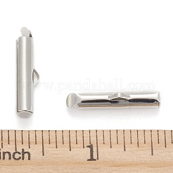 Iron Slide On End Clasp Tubes&nbsp;IFIN-R212-2.0cm-P