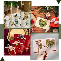 440Pcs 22 Style Polyester Rose Ornaments&nbsp;DIY-NB0008-25