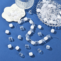 120Pcs 2 Styles ABS Plastic Imitation Pearl European Beads&nbsp;FIND-SC0019-29