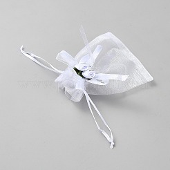 3D Flower Organza Drawstring Bags&nbsp;OP-WH2002-01A-01