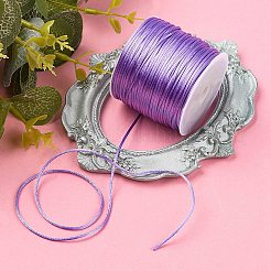 30M Nylon Satin Rattail Cords&nbsp;NWIR-YW0001-04-07