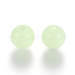 Luminous Acrylic Round Beads&nbsp;X-LACR-R002-6mm-01
