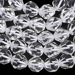 Synthetic Quartz Crystal Beads Strands&nbsp;G-Z119-A42-02