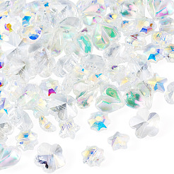 90Pcs 6 Styles Electroplate Glass Beads&nbsp;EGLA-TA0013-73