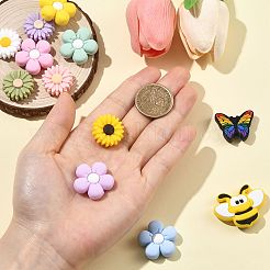 12Pcs 12 Styles Silicone Beads&nbsp;SIL-FS0001-34B
