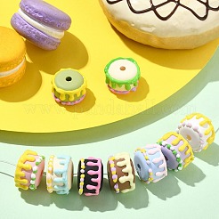 9Pcs 9 Colors Opaque Acrylic Beads&nbsp;OACR-CJ0002-63