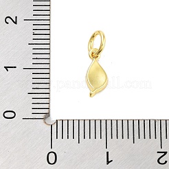 Real 18K Gold Plated Rack Plating Brass Enamel Charms&nbsp;KK-M293-25G-03