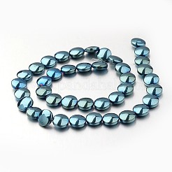 Electroplate Non-magnetic Synthetic Hematite Bead Strands&nbsp;G-F300-33A-07