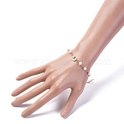 Natural Pearl Link Bracelets&nbsp;BJEW-JB04884