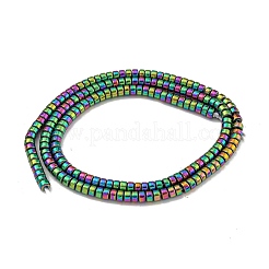Electroplated Synthetic Non-magnetic Hematite Beads Strands&nbsp;G-K361-A06-01