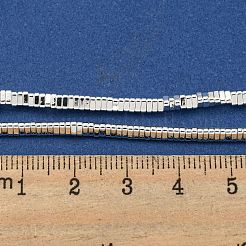 Electroplated Synthetic Non-Magnetic Synthetic Hematite Beads Strands&nbsp;G-I360-I01-04
