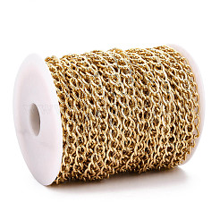 Aluminium Textured Curb Chains&nbsp;CHA-T001-45G