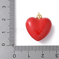Brass Enamel Pendants&nbsp;KK-D336-08G-02