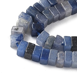 Natural Blue Aventurine(Dyed & Heated) Beads Strands&nbsp;G-I394-A09