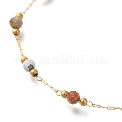 Ion Plating(IP) 304 Stainless Stell Bracelets&nbsp;BJEW-H613-06G