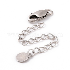 925 Sterling Silver Chain Extenders&nbsp;STER-D036-35AS