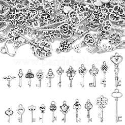 100Pcs Tibetan Style Alloy Pendants Set&nbsp;TIBEP-CJ0003-19
