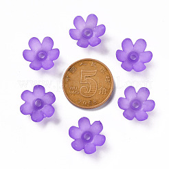 Frosted Acrylic Bead Caps&nbsp;MACR-S371-07A-747